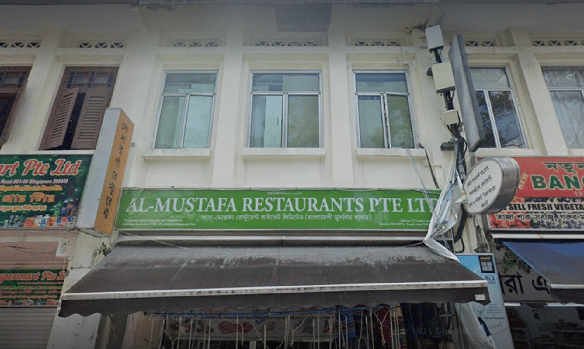 Al-Mustafa Restaurant was penalised after the SFA conducted an inspection and found multiple violations of food safety standards. 