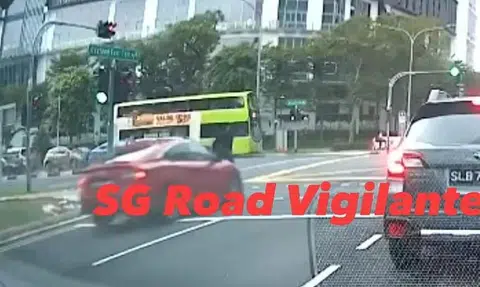 Man hit by car at Aljunied crossing taken to hospital