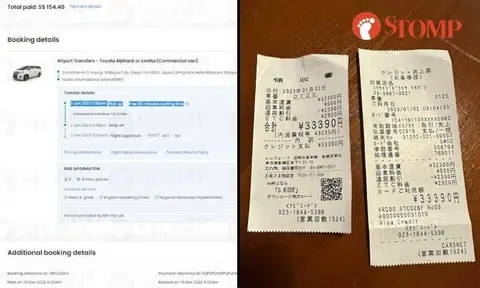 $154 ride to airport in Tokyo via Klook becomes $740