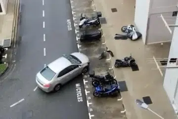 Driver under the influence of 'intoxicating substances' arrested after Bukit Batok hit-and-run