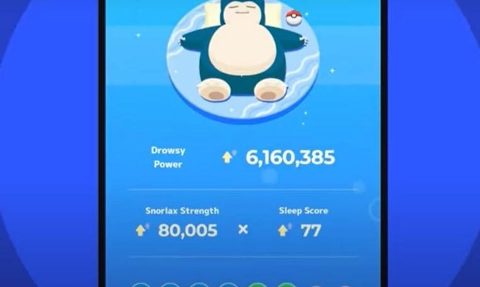 The Pokemon Sleep app monitors sleep through the user’s phone placed on the bed.