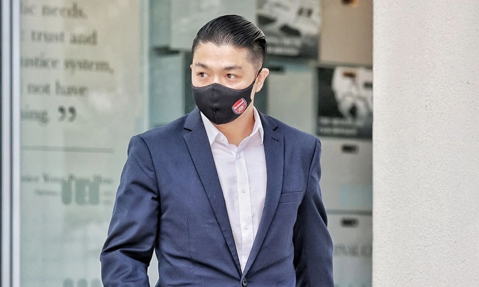 Jipson Quah, a GP who has been suspended from practice since March 2022, at the State Courts in January 2023.