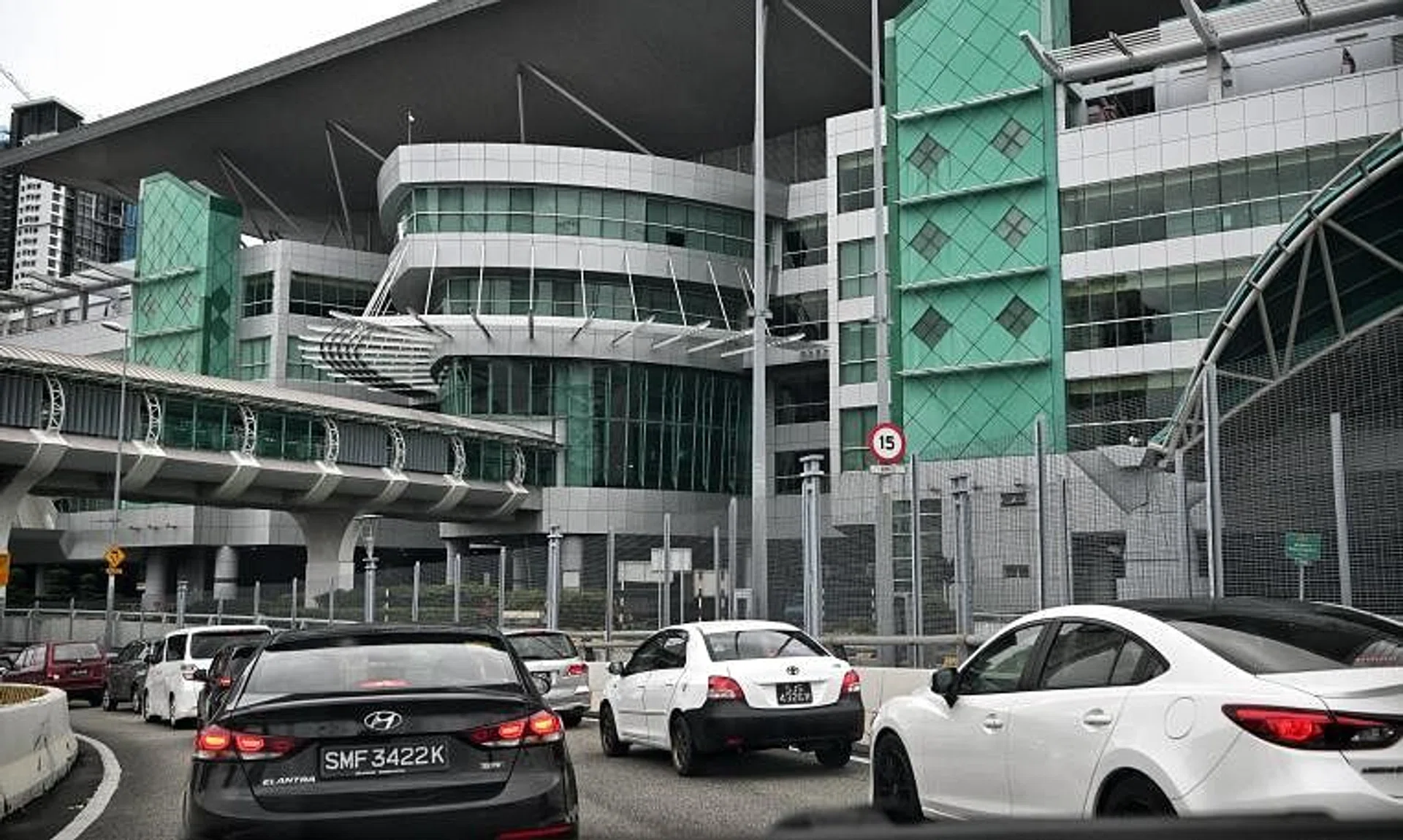 Those travelling by car or bus are advised to take into account a longer wait for immigration clearance.