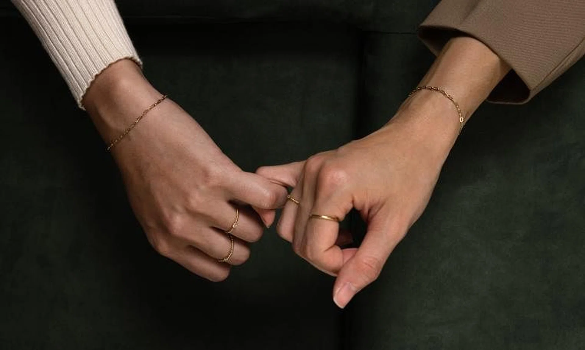 More Singaporeans are opting for “permanent” jewellery, typically in the form of matching, claspless bracelets welded around their wrists. 