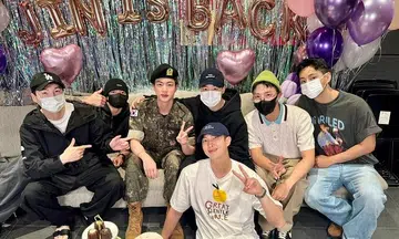 BTS star Jin finishes South Korean military service