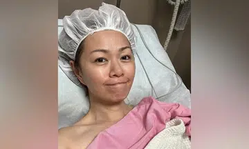 Joanna Dong undergoes minor surgery after breast cancer scare