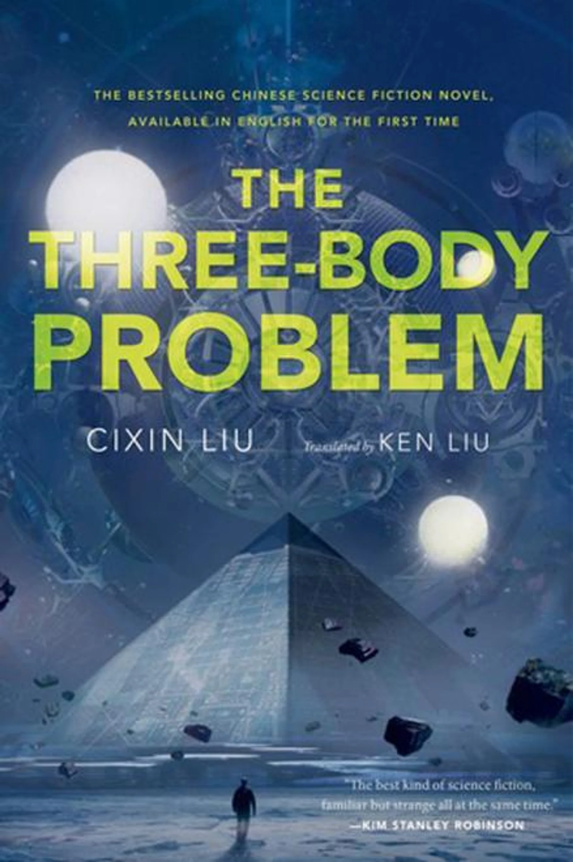 Book cover of The Three-Body Problem by Liu Cixin