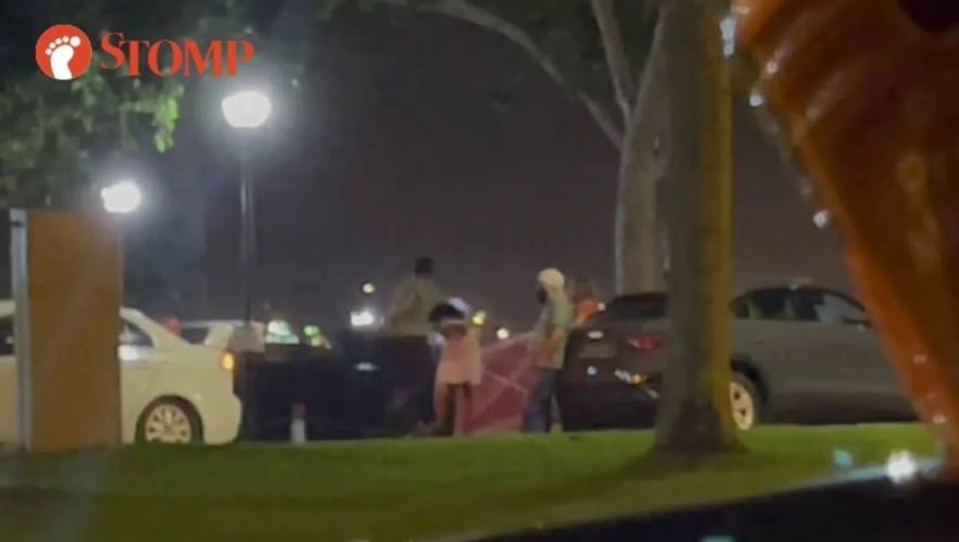 Police are investigating an alleged fight at East Coast Park carpark.
