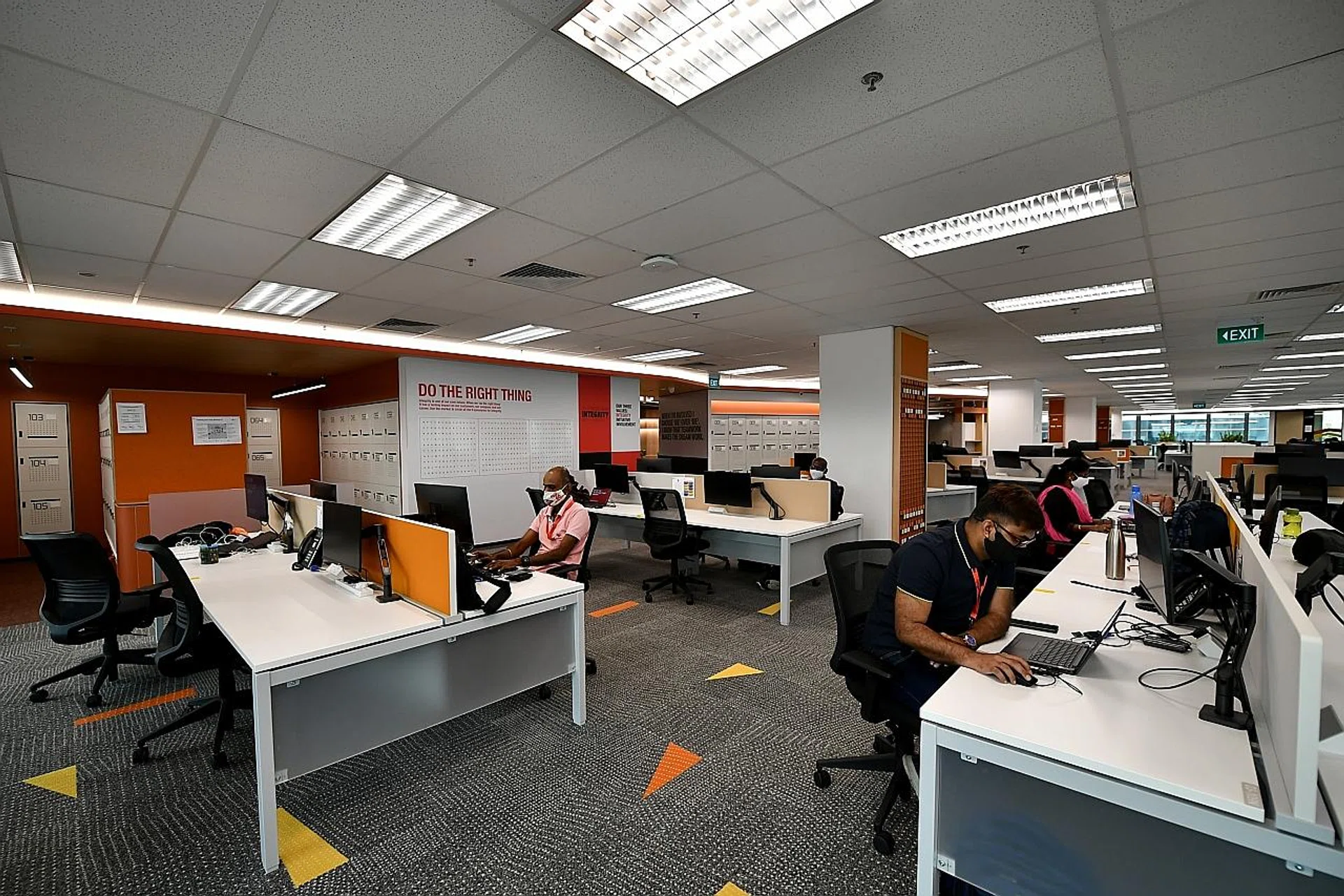 The new snap WFH period will start on the day after the date of the latest positive test result of the third employee, said the Ministry of Manpower.