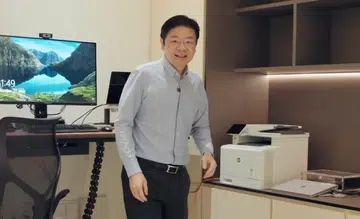 PM Lawrence Wong shares video showing his new office