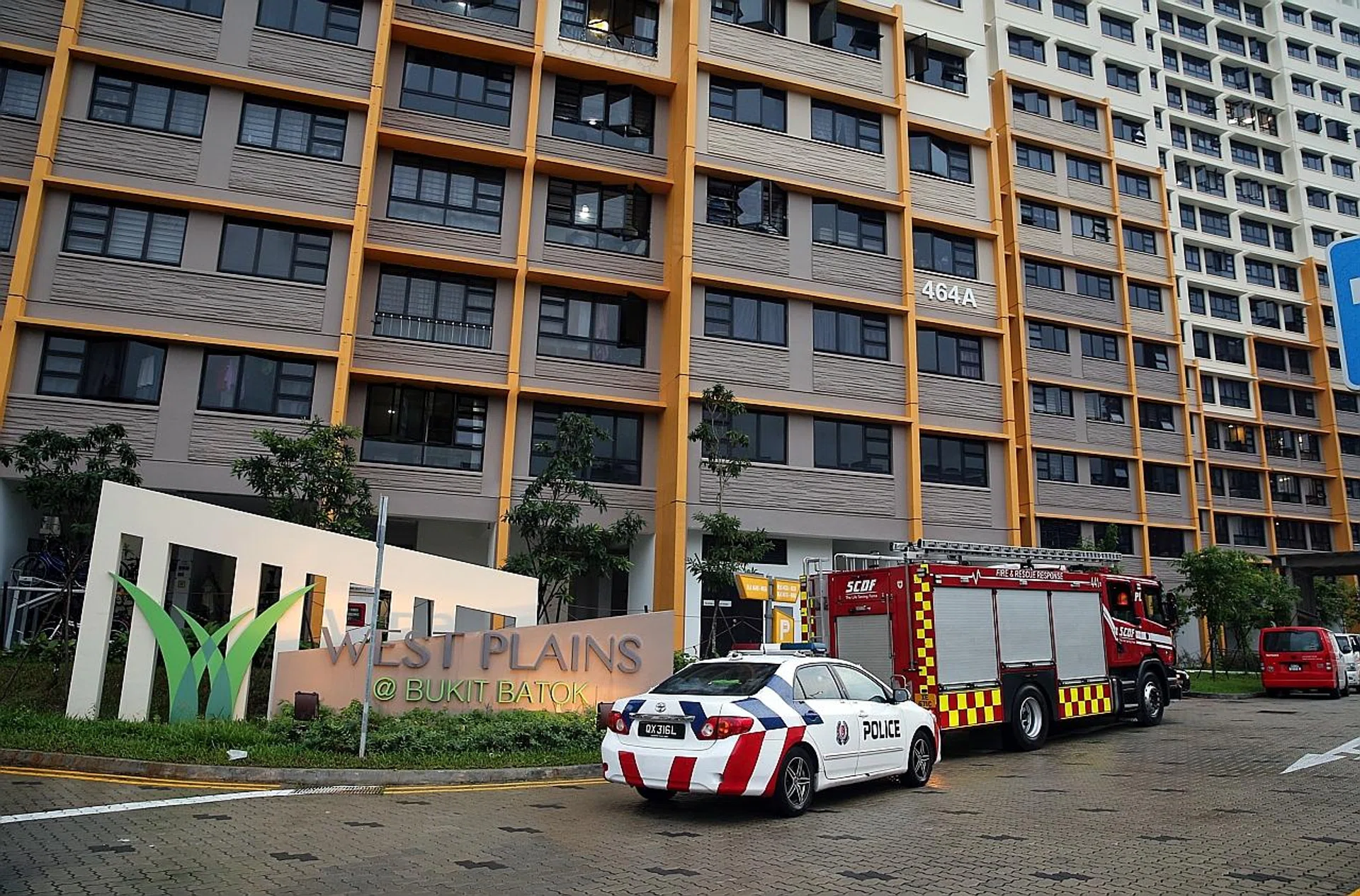 Ms Ainn heard four blasts from the bedroom and saw thick smoke and fire afterwards. 