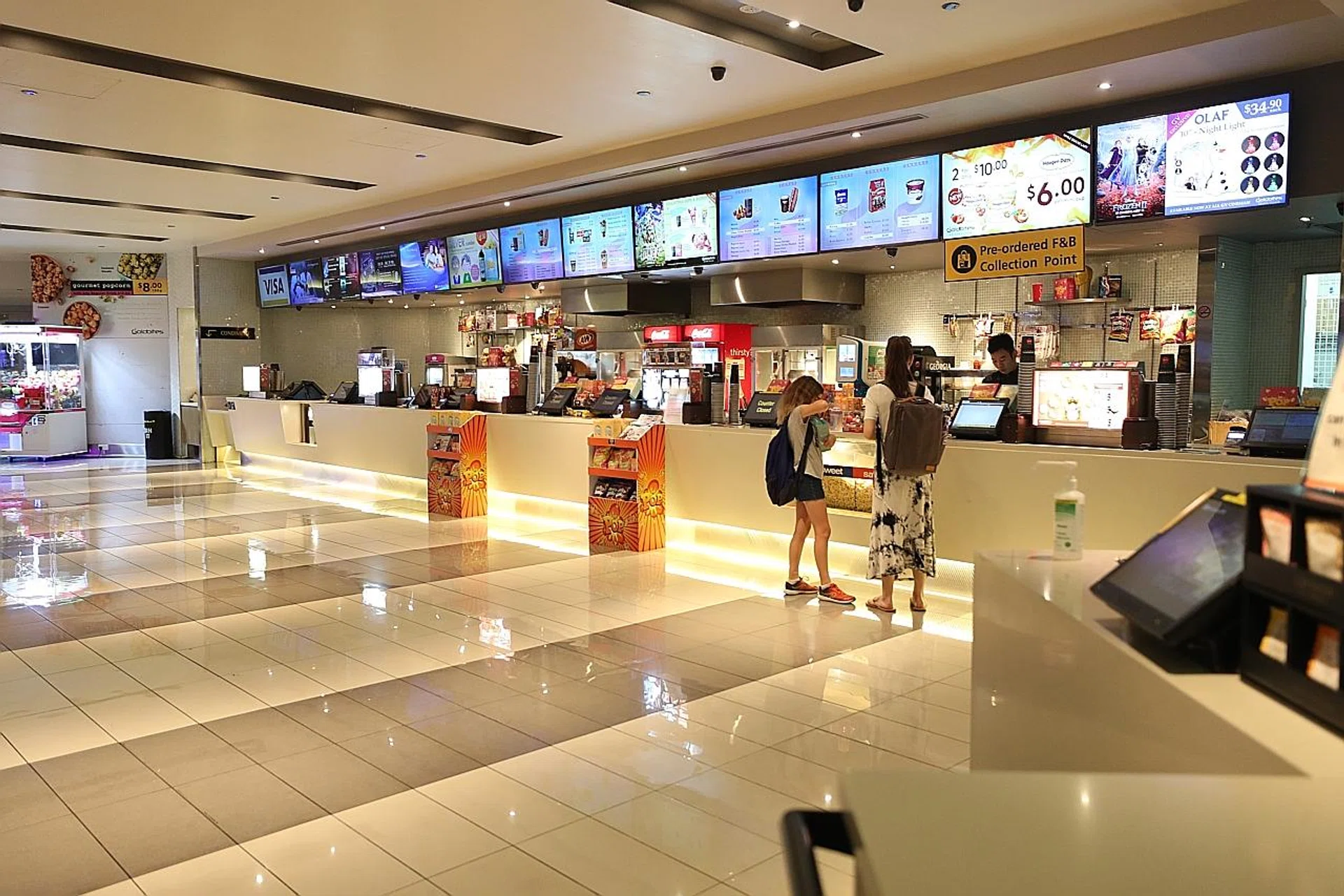 Golden Village, the largest operator here, will reopen all 13 outlets. 