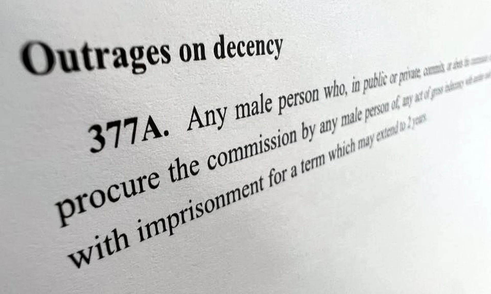 Singapore will do away with Section 377A of the Penal Code that criminalises sex between men.