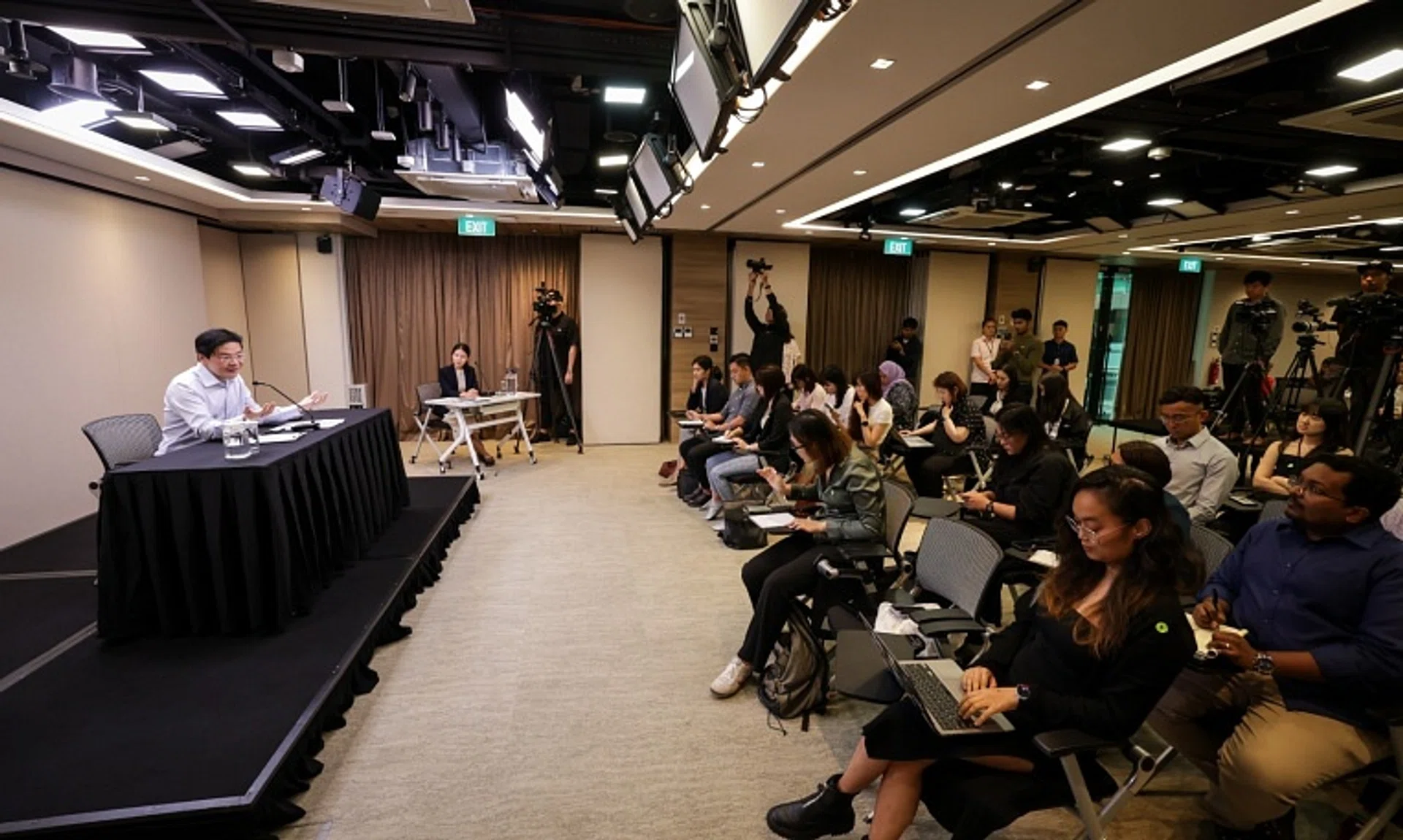 PM Lawrence Wong said Singapore cannot afford to neglect its external environment.