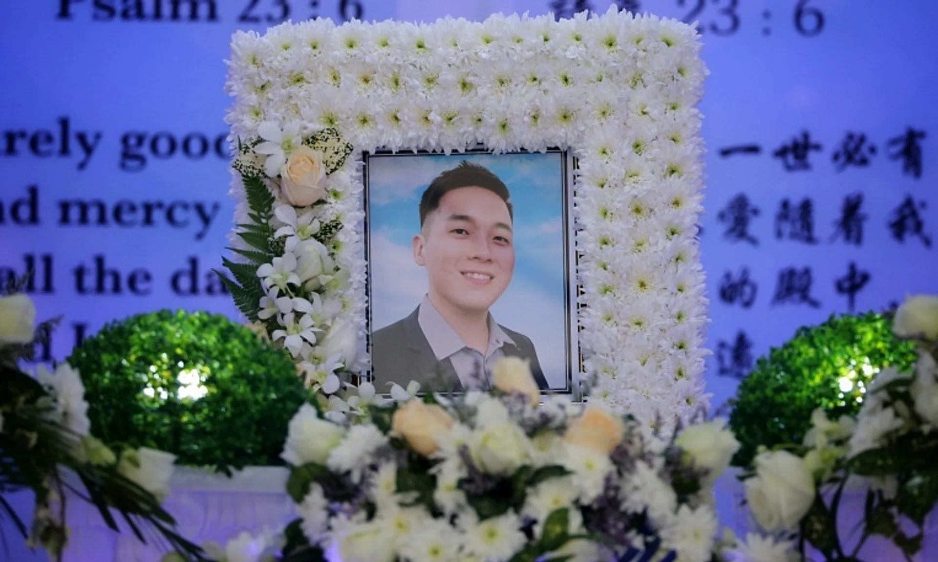 Mr Ely Chow, 31, was killed in an ill-fated attempt to move a nearly 900kg machine.