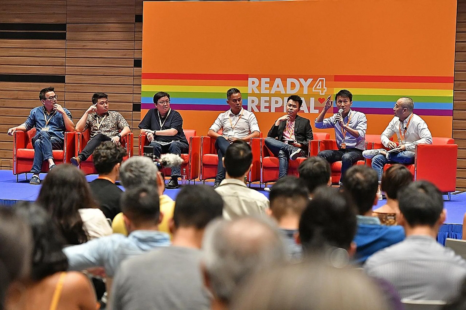 The town hall by Ready4Repeal drew 818 participants. The panel shared updates on the petition, which has been received by the Home Affairs and Law Ministries. 