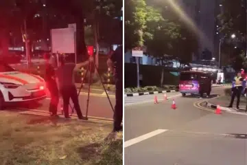 Van driver arrested after pedestrian dies in Bedok accident