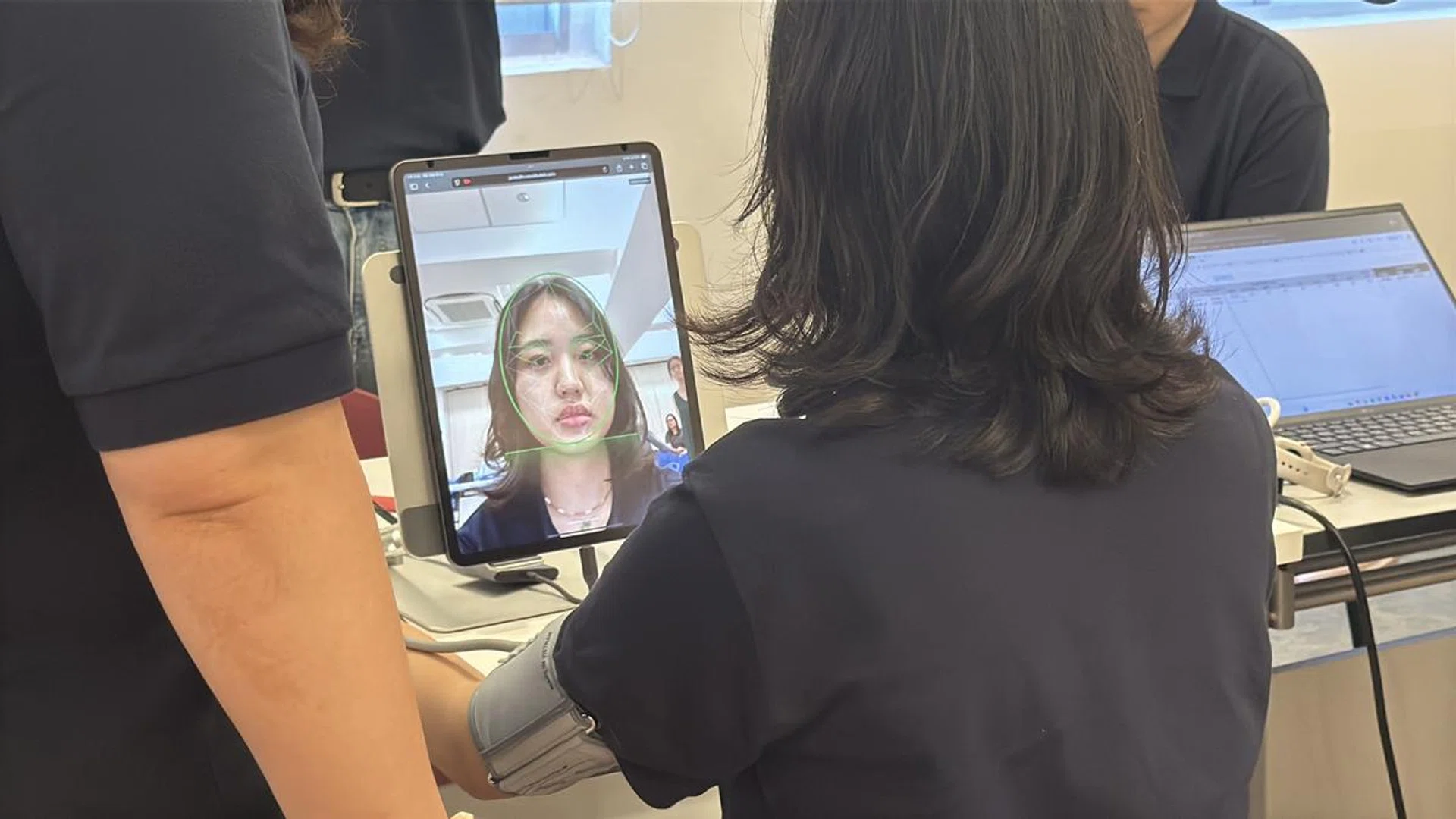 By analysing a 30-second video of a user’s face, the tool is able to detect levels of blood flow in specific facial regions such as the forehead, cheeks and nose.