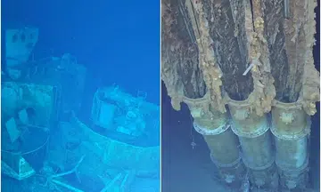 US destroyer sunk in WWII battle found about 6,900m deep off Philippines