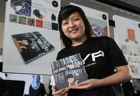 Confronting her inner monsters through her book