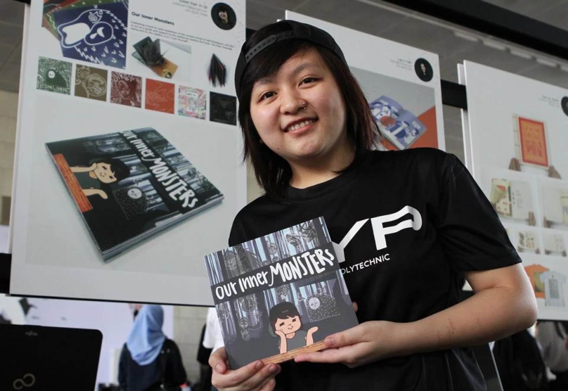 In her book, Ms Juliet Peh confronts inner monsters such as sadness and failure, which many young people like her face.