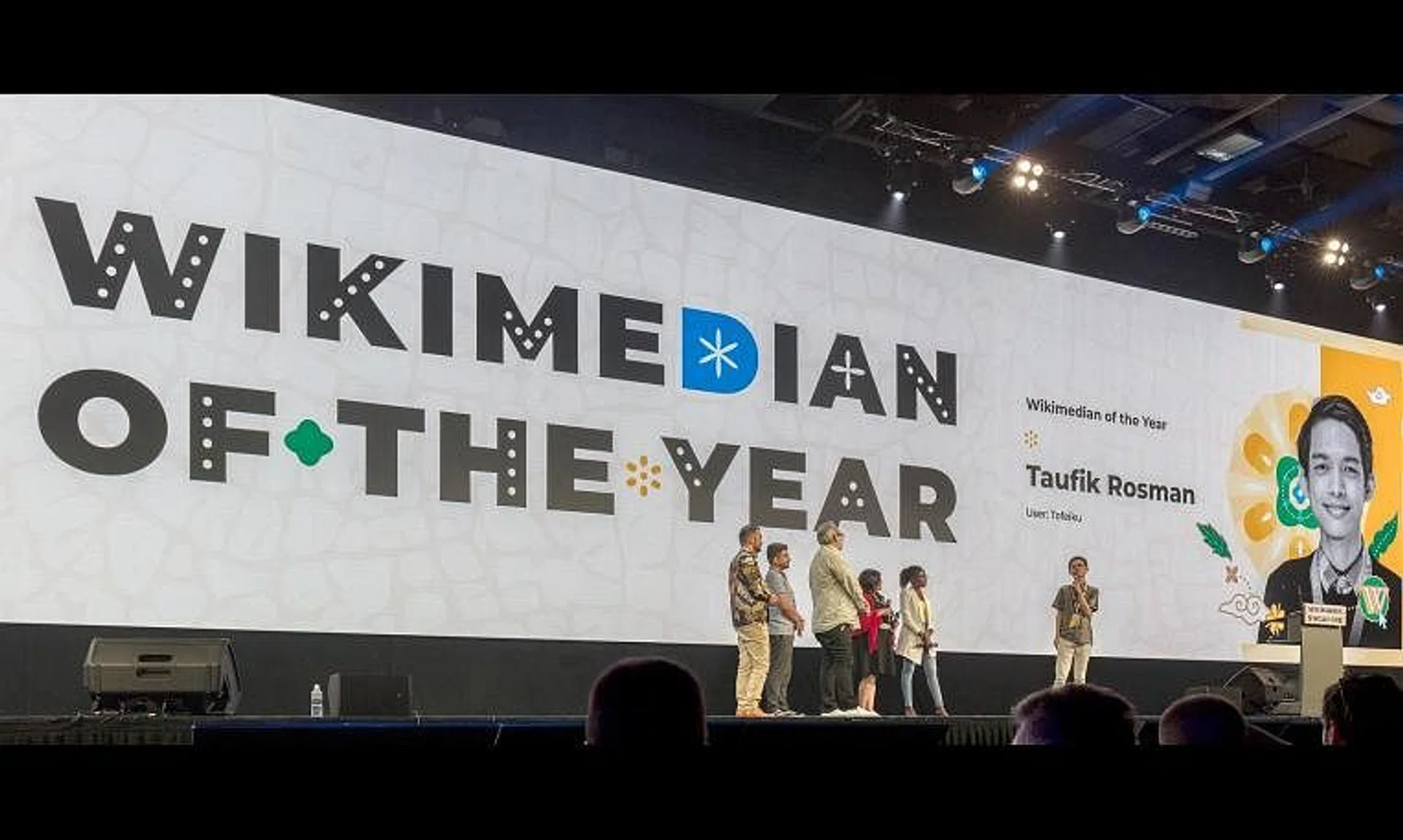 Mr Taufik Rosman was named 2023’s Wikimedian of the Year at a conference held at Suntec City in August.