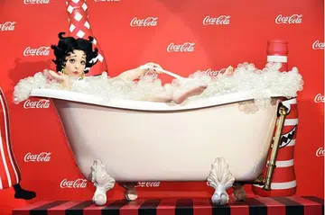 KPP on her stunning Betty Boop transformation