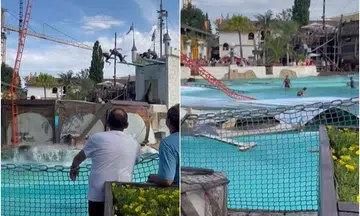 7 injured after platform collapses during performance at Germany's biggest theme park