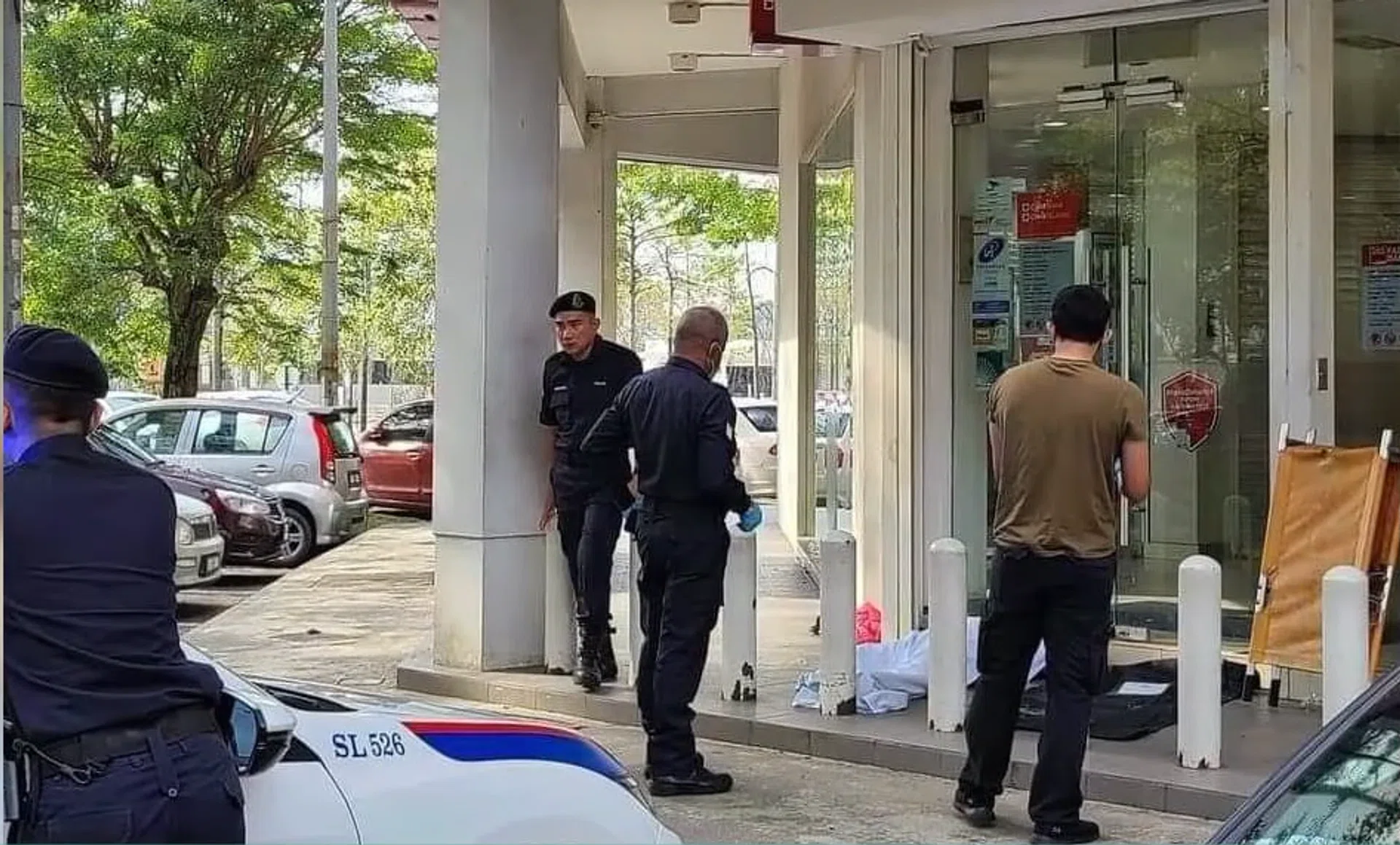 The man was discovered on the morning of Jan 2.