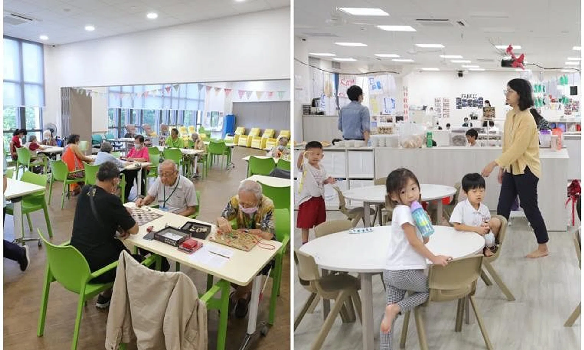 This is the first purpose-built facility that integrates inter-generational facilities in one site.