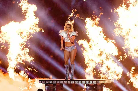 Lady Gaga makes statement with stunning Super Bowl performance