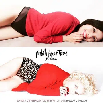 Local celebs heart Madonna
