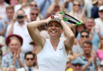 Halep sinks Serena to win Wimbledon title