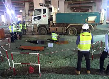 Tipper truck kills 2 construction workers at Mandai MRT site