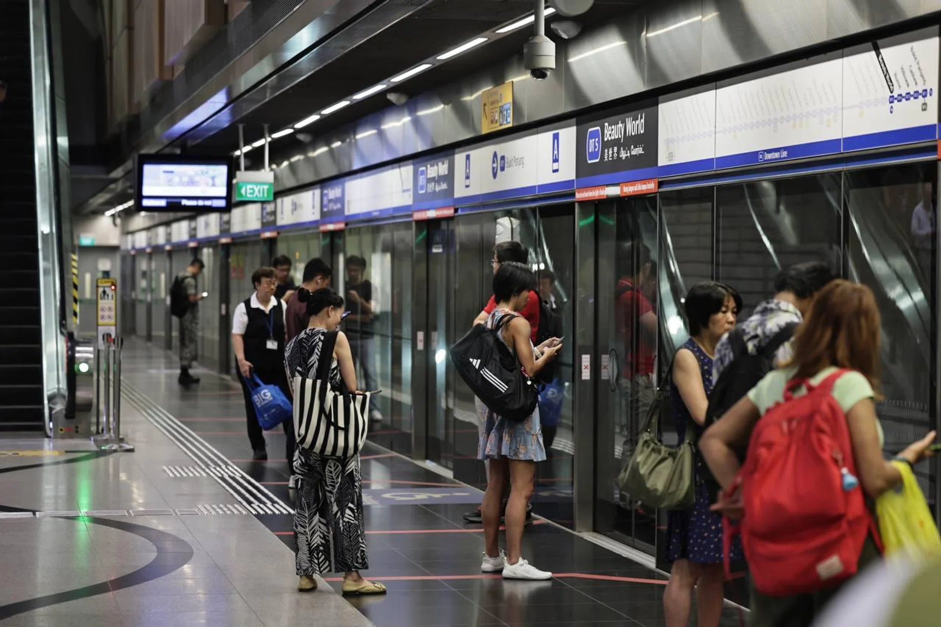 MRT service on the Downtown Line has resumed between Bukit Panjang and Beauty World as an earlier signalling fault has been fixed.