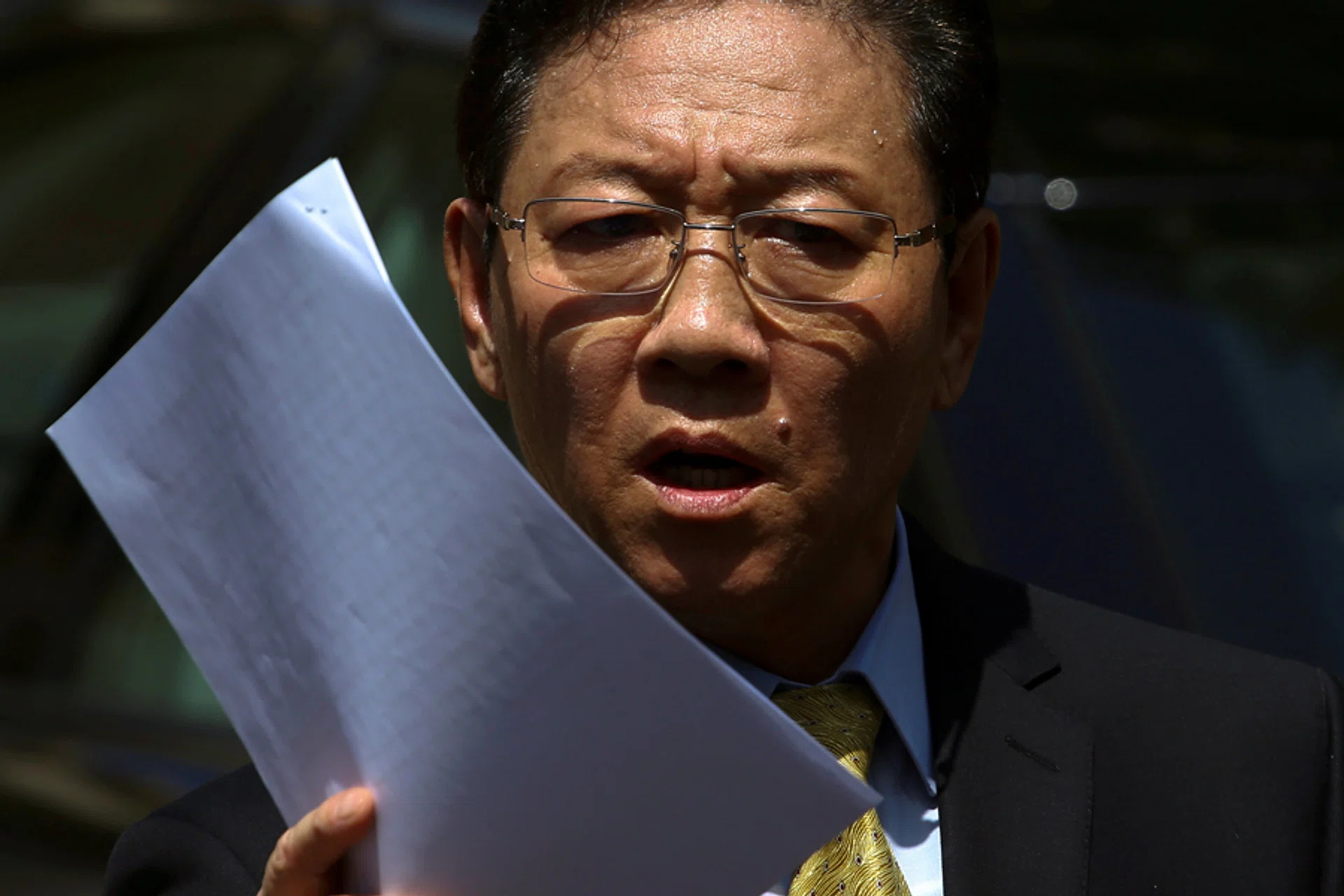 North Korean Ambassador to Malaysia Kang Chol 