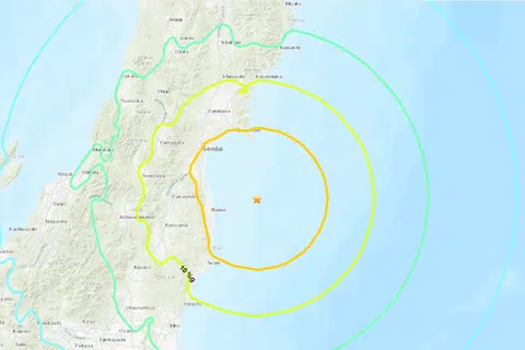 7.3-magnitude earthquake hits east Japan, tsunami warning issued