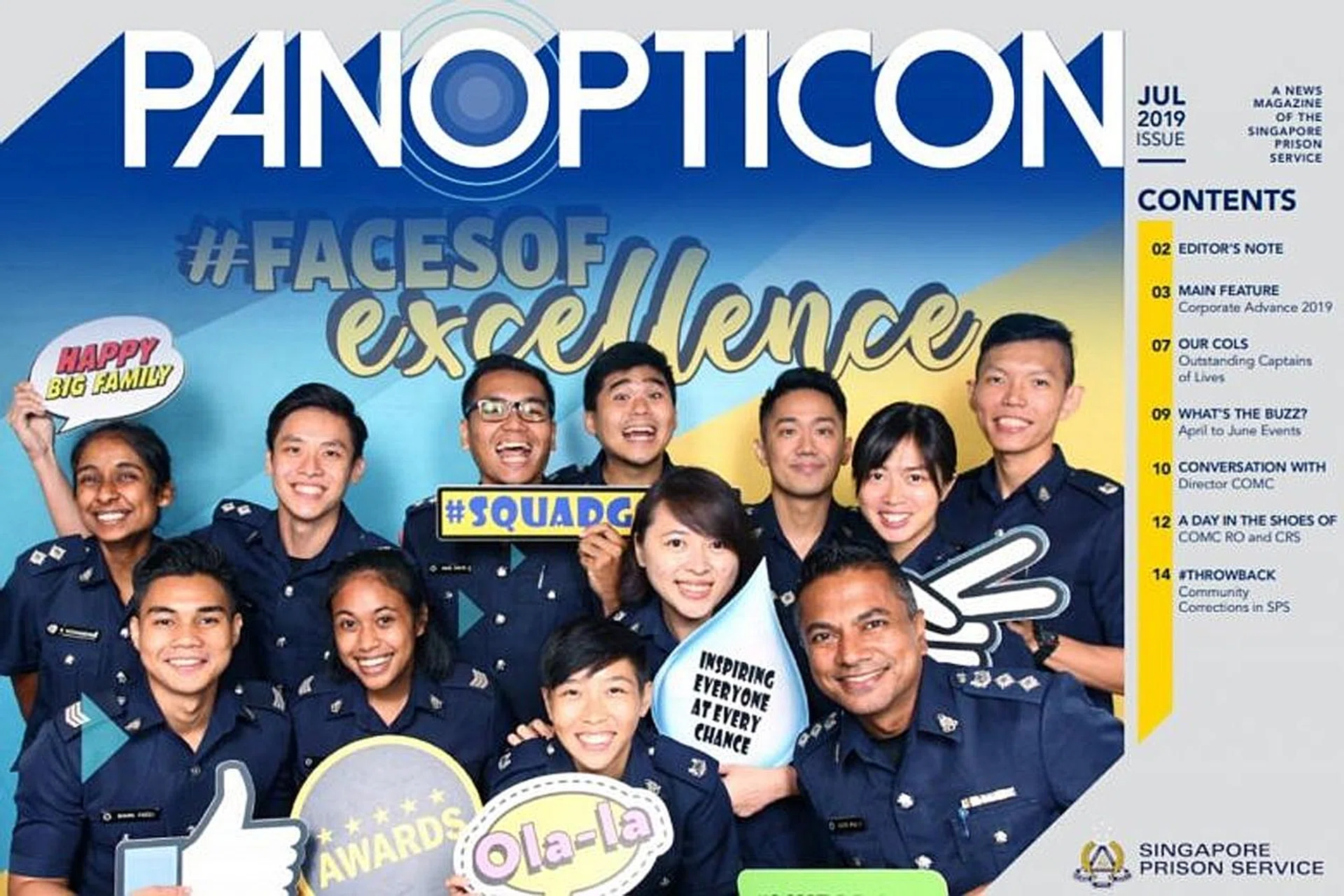 A screenshot from the Singapore Prison Service's website.