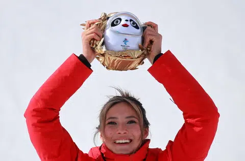 Eileen Gu takes second medal of Beijing Games but settles for silver