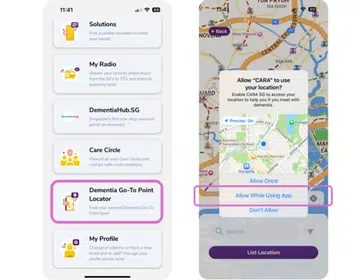 New locator feature in app to help in recovery of lost persons with dementia