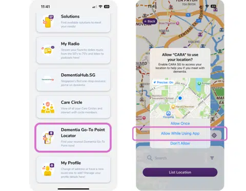 New locator feature in app to help in recovery of lost persons with dementia
