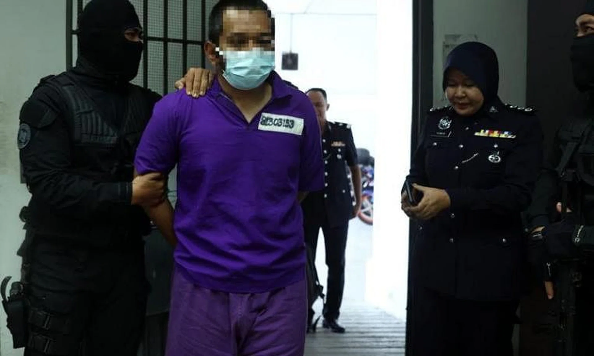 Having evaded the authorities for more than 24 hours, the suspect was apprehended by Kelantan police on April 15.