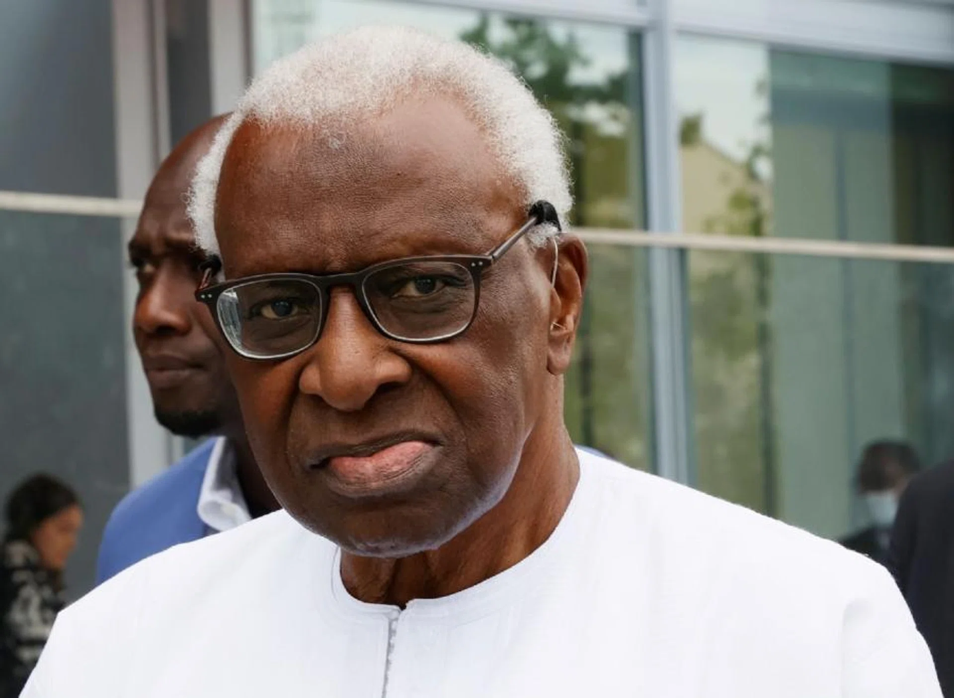 Former IAAF president Lamine Diack is being tried for corruption, money laundering and breach of trust.