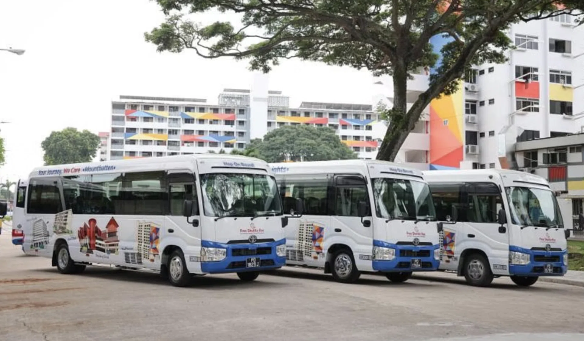 The free service will ply the roads from 10am to 4pm on weekdays, excluding public holidays.
