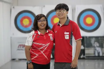 Nur Syahidah wins gold in Asian Para Archery C'ships