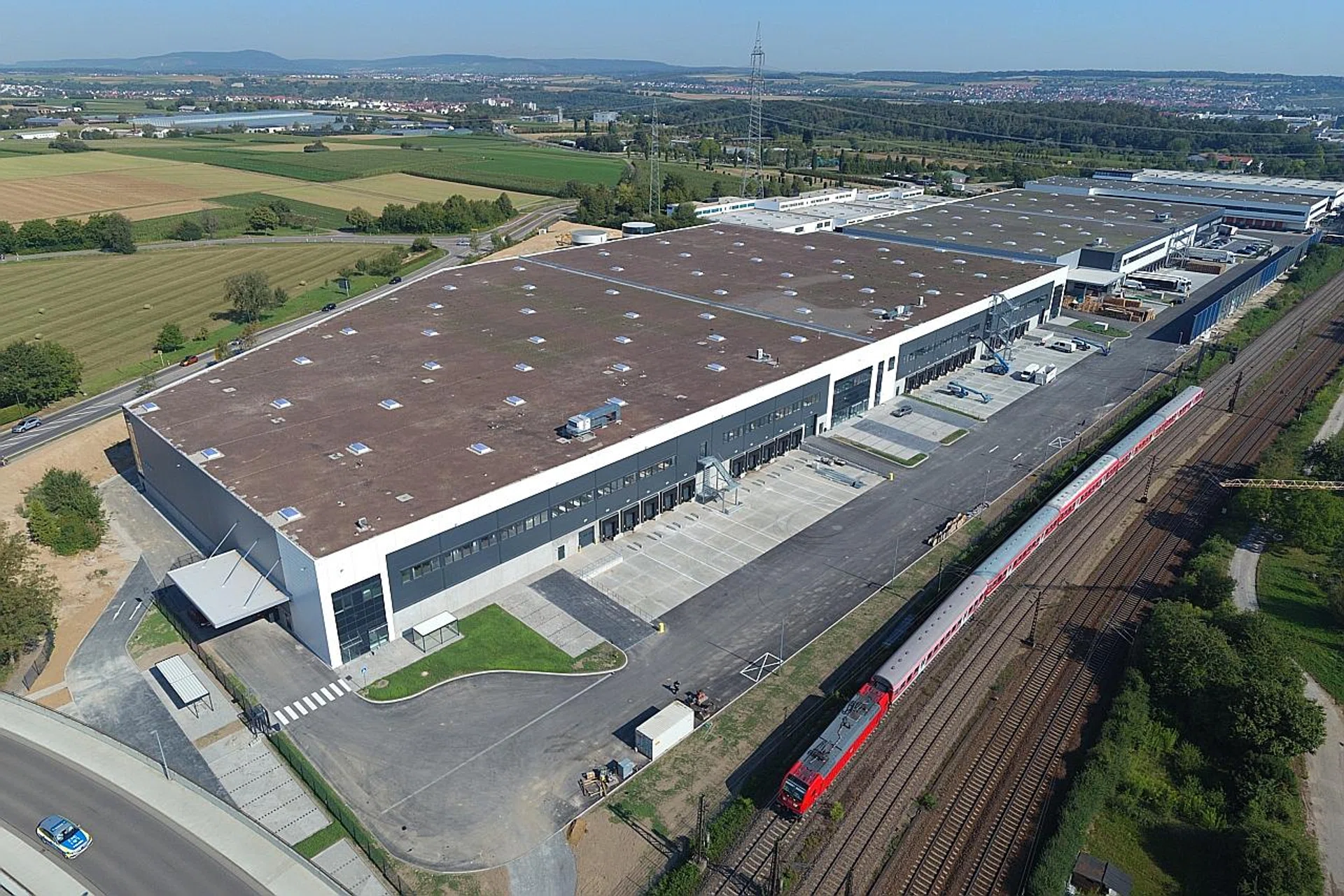 The Bosch Facility in Tamm is one of nine freehold German properties to be acquired by Frasers Logistics & Industrial Trust. 