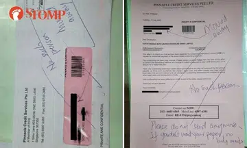 Debt collector sends letters to same address; debtor has moved out