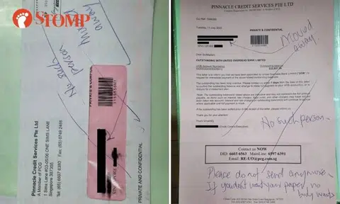 Debt collector sends letters to same address; debtor has moved out
