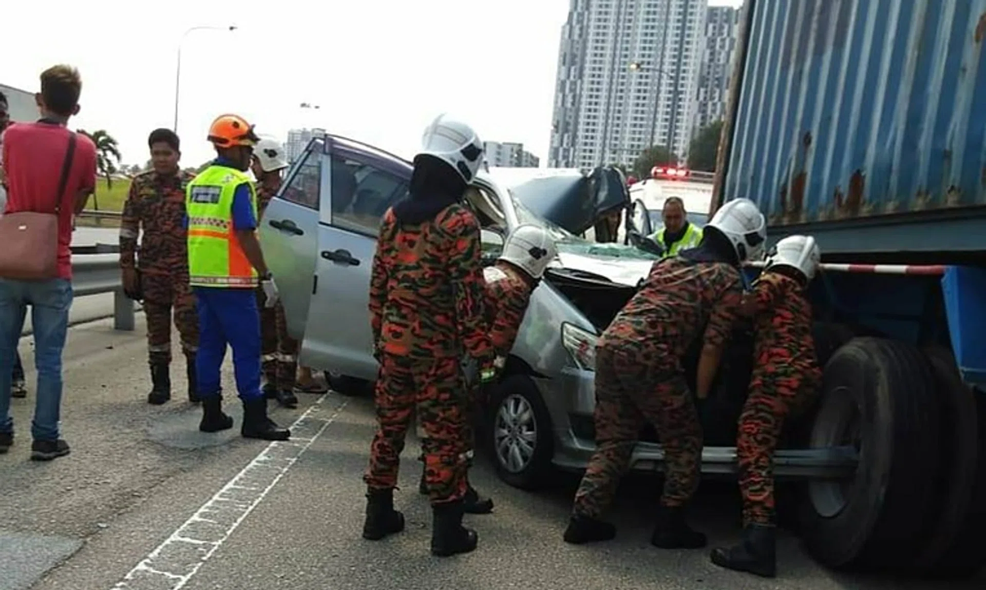 Mr Lim Chun Yong was a passenger in a car involved in a collision with a semi-trailer and another vehicle. Since then, he has needed full-time care.