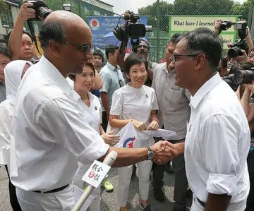Candidates relaxed as they prepare to battle for Bukit Batok